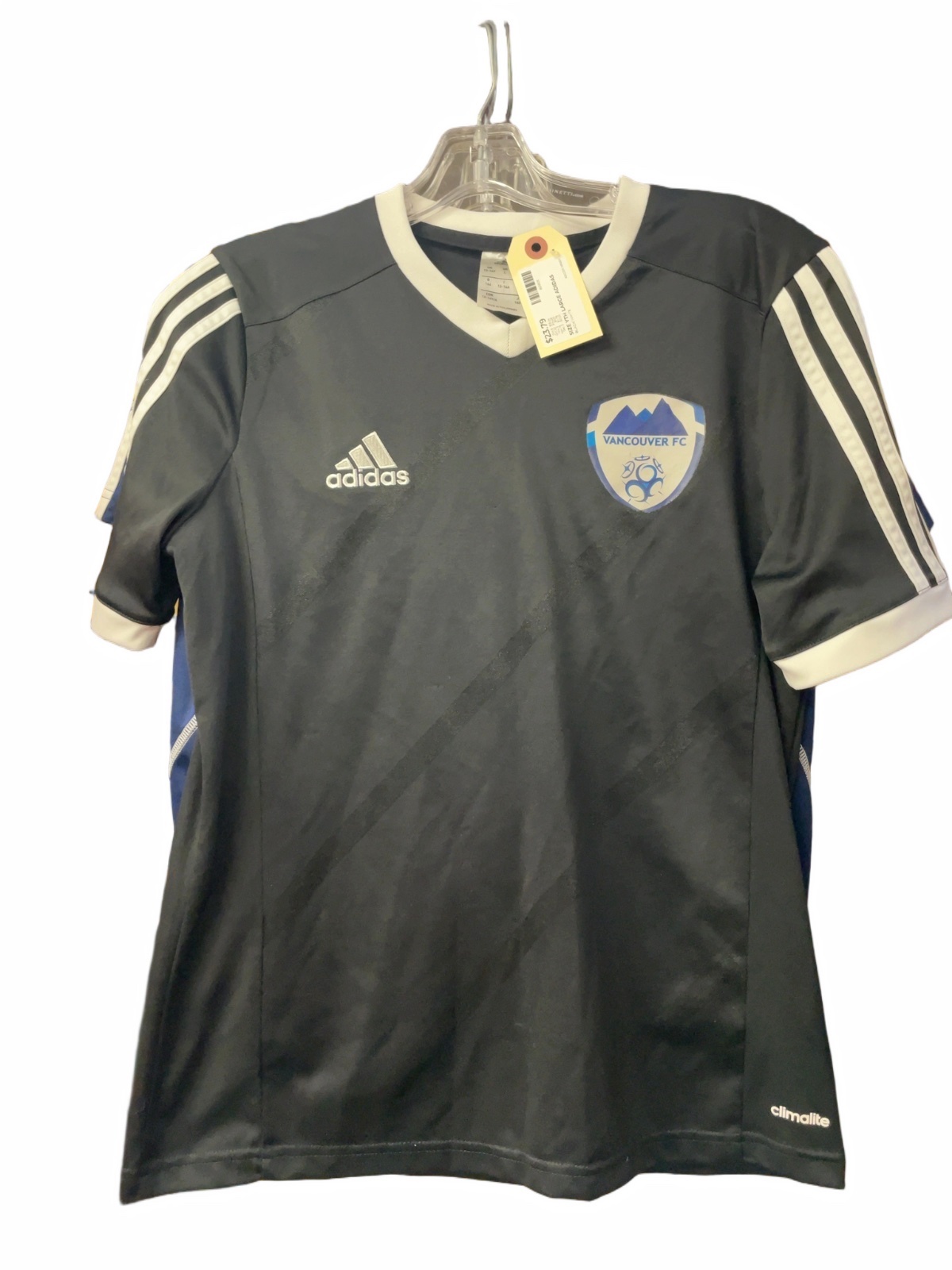 Adidas Vancouver FC Youth Large Soccer Jersey - image 1