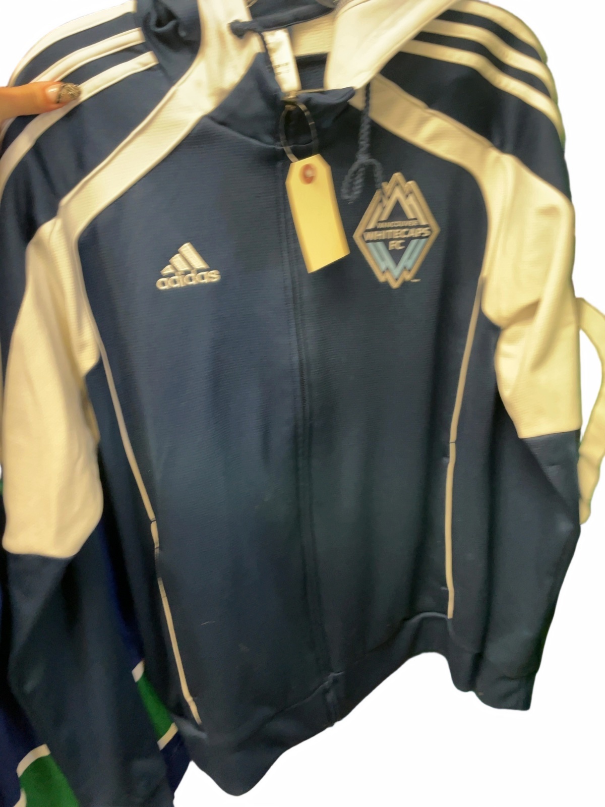 Adidas Vancouver Whitecaps FC Size Large Soccer Jacket - image 1