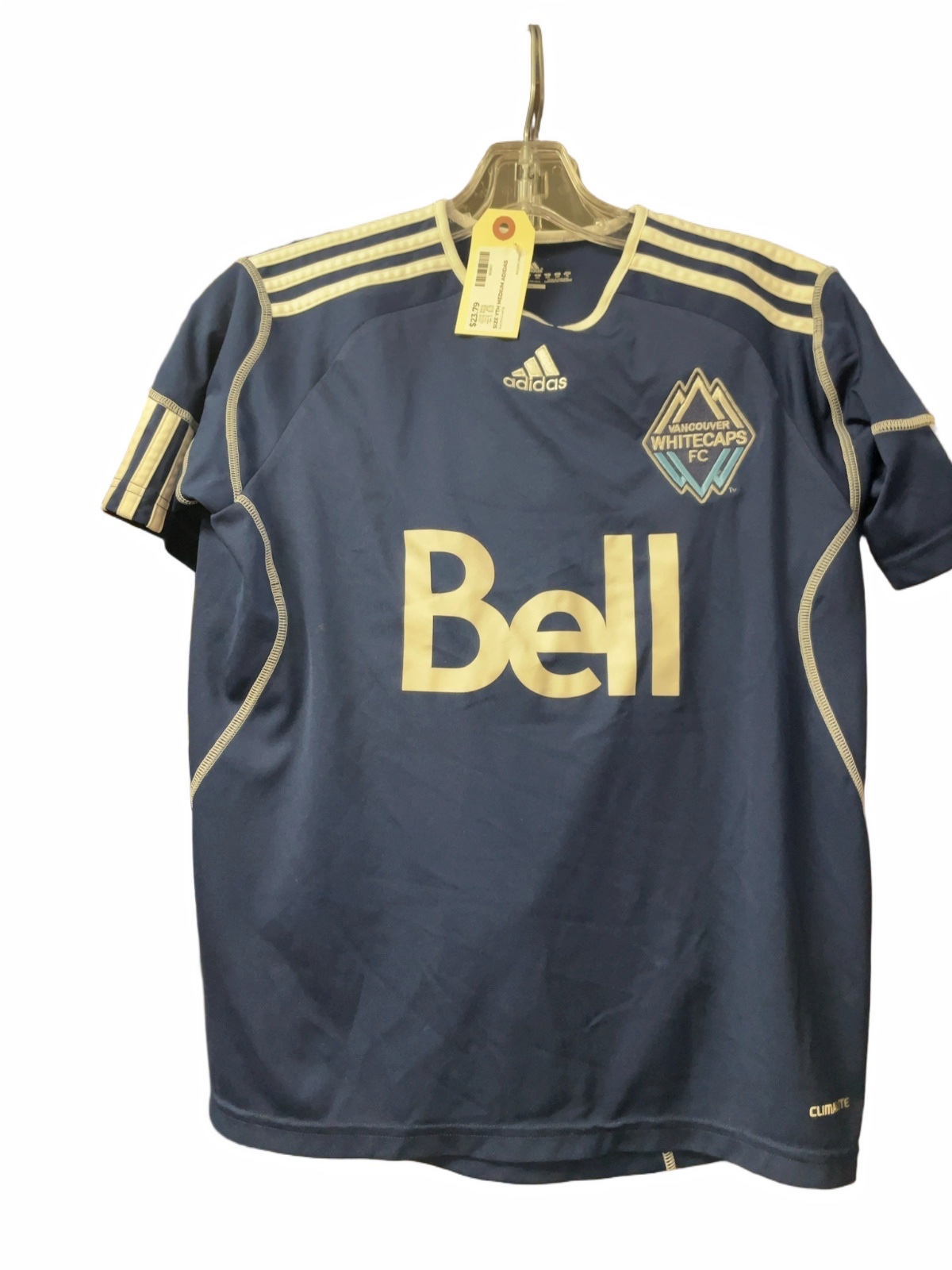Adidas Vancouver Whitecaps FC Youth Medium Soccer Jersey - image 1