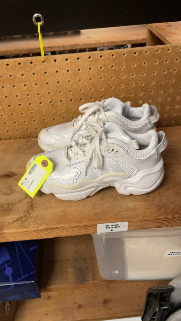 Adidas White Sneakers Size 7