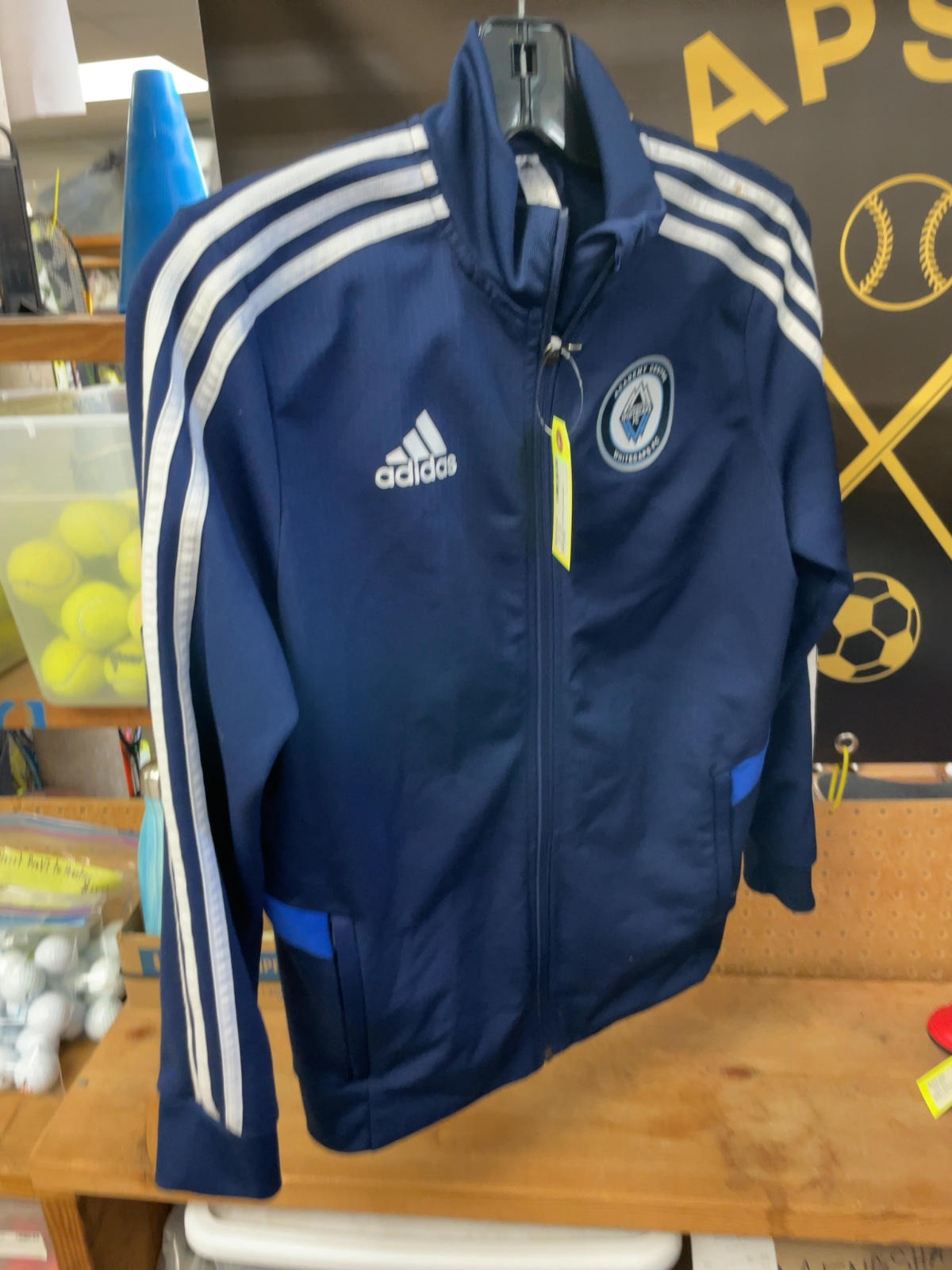 Adidas Whitecaps FC Academy Junior Large Soccer Jacket