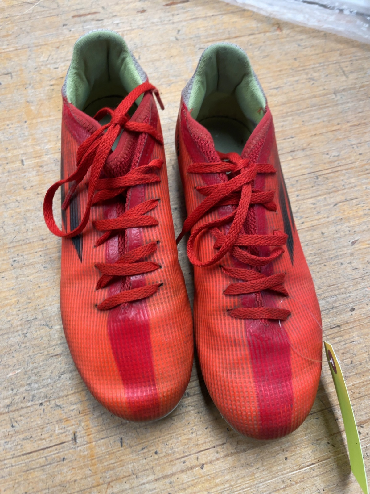 Adidas X Soccer Cleats Size 4.5 Red