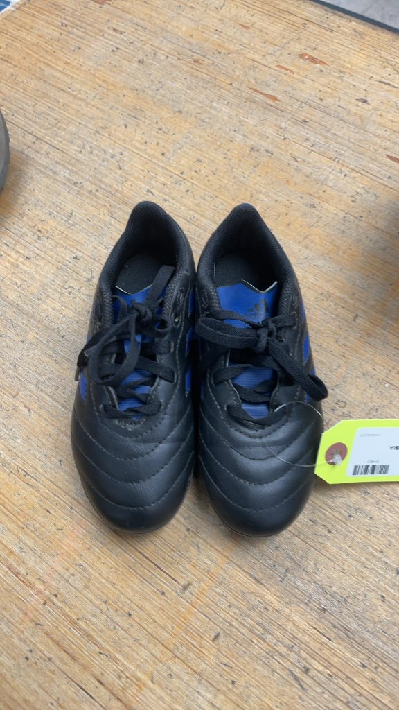 Adidas Youth Soccer Cleats - Black/Blue
