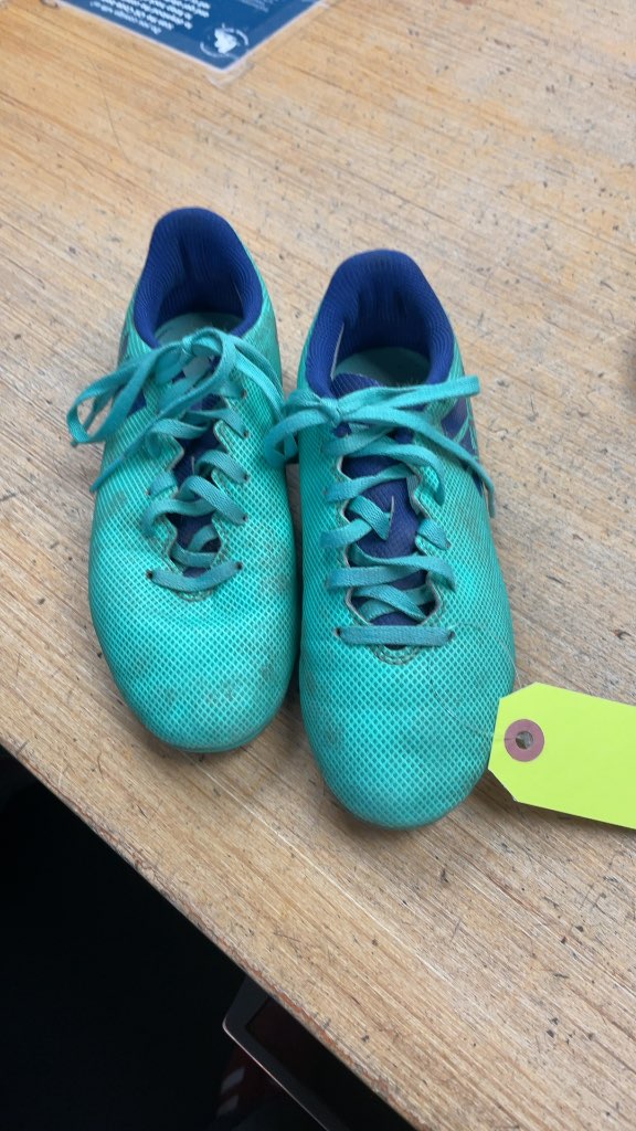 Adidas Youth Soccer Cleats Size 1 Blue