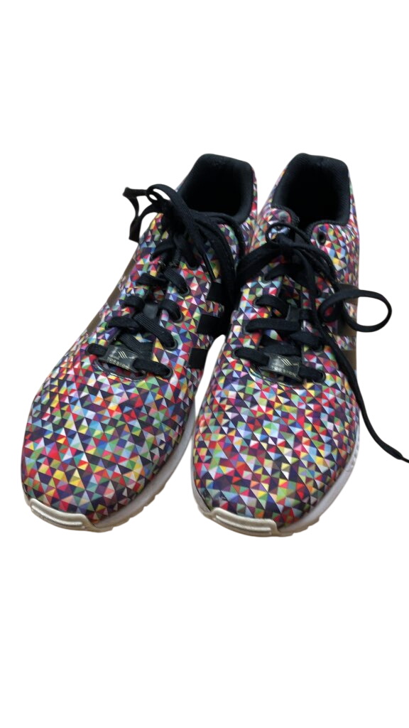 Adidas ZX Flux Multi-Color Geometric Runners - Size 12 - image 1