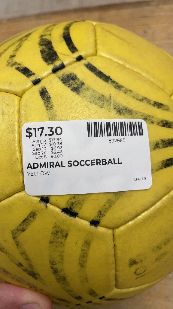 Admiral ION Soccer Ball