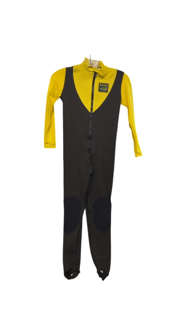 Aeroskin Full Body Dive Skin Suit Yellow/Black Good Condition Size M - image 1