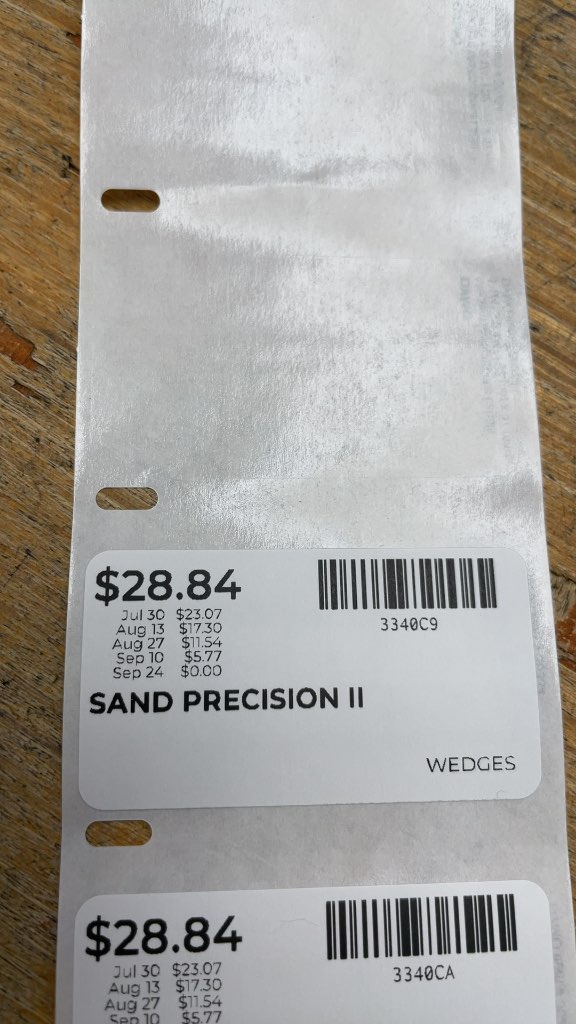 Affinity Precision II 56-12 Sand Wedge