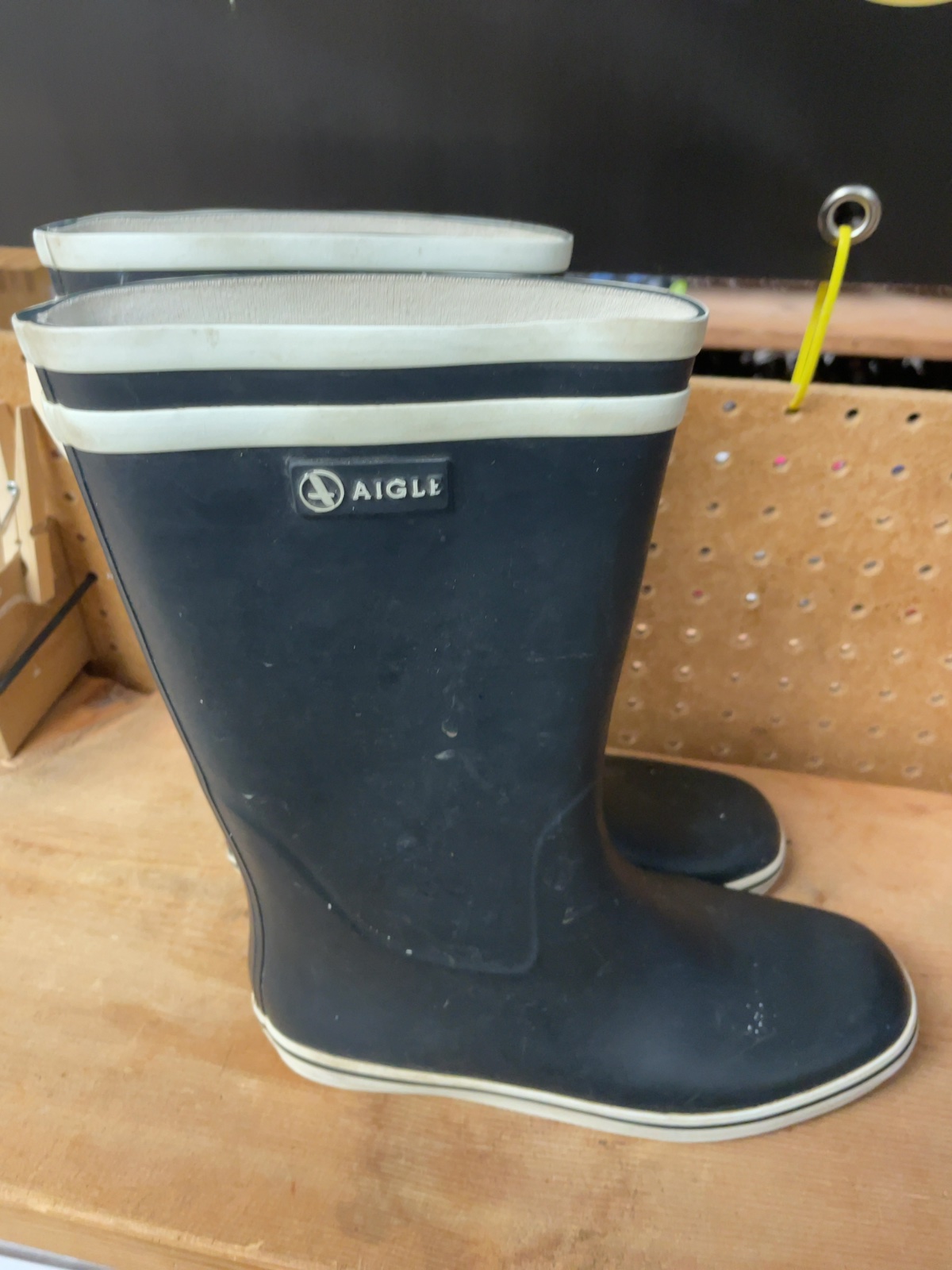 Aigle Rain Boots Size 37 Blue