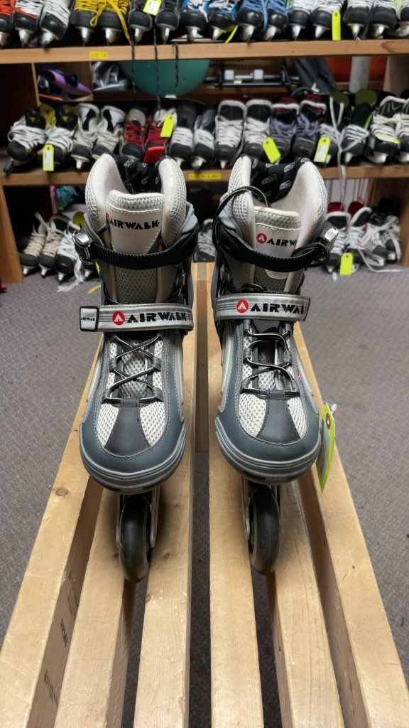Airwalk Inline Skates Grey - Mens 9 / Ladies 10