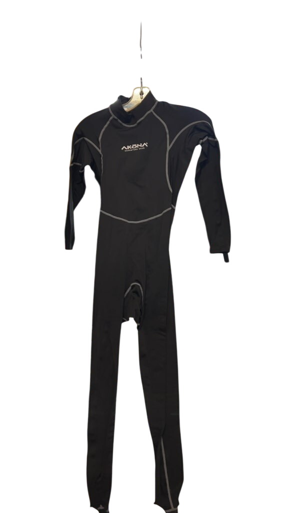Akona Full Body Wetsuit Adventure Gear Black Good Condition - image 1