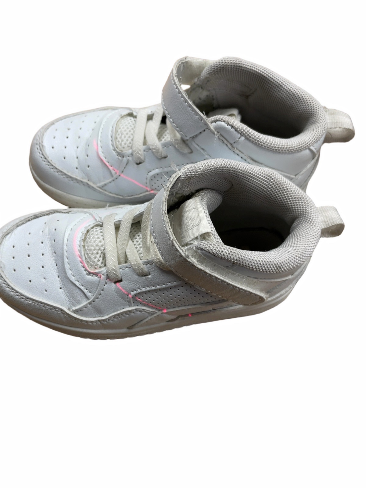 AND1 High-Top Sneakers Size 10C White - image 1
