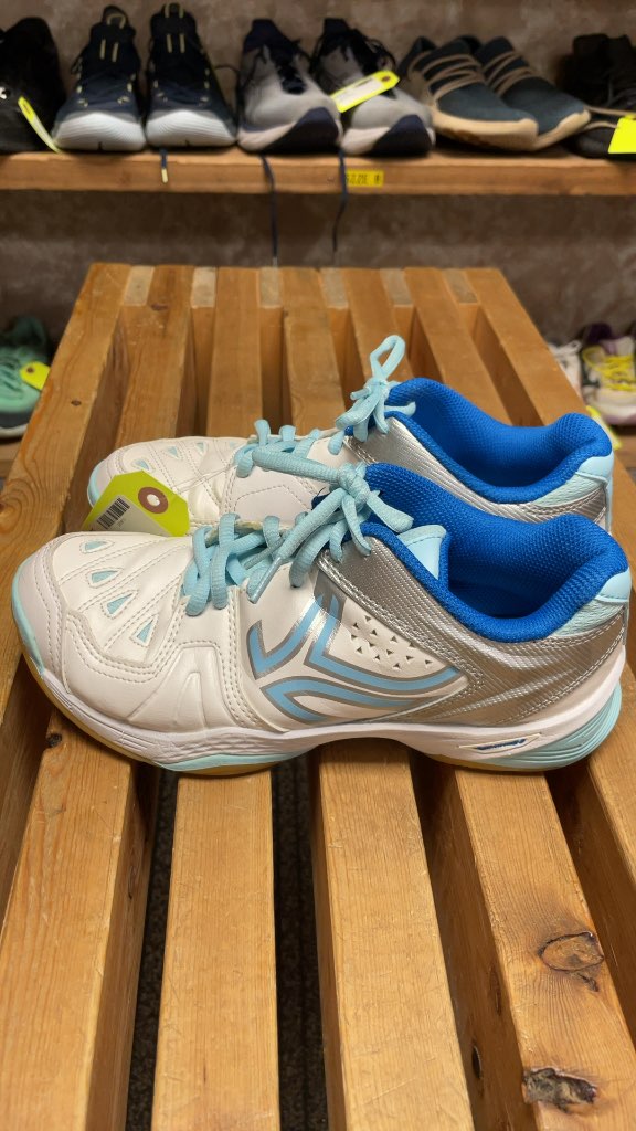 Artengo Size 7 Court Shoes - Blue/White
