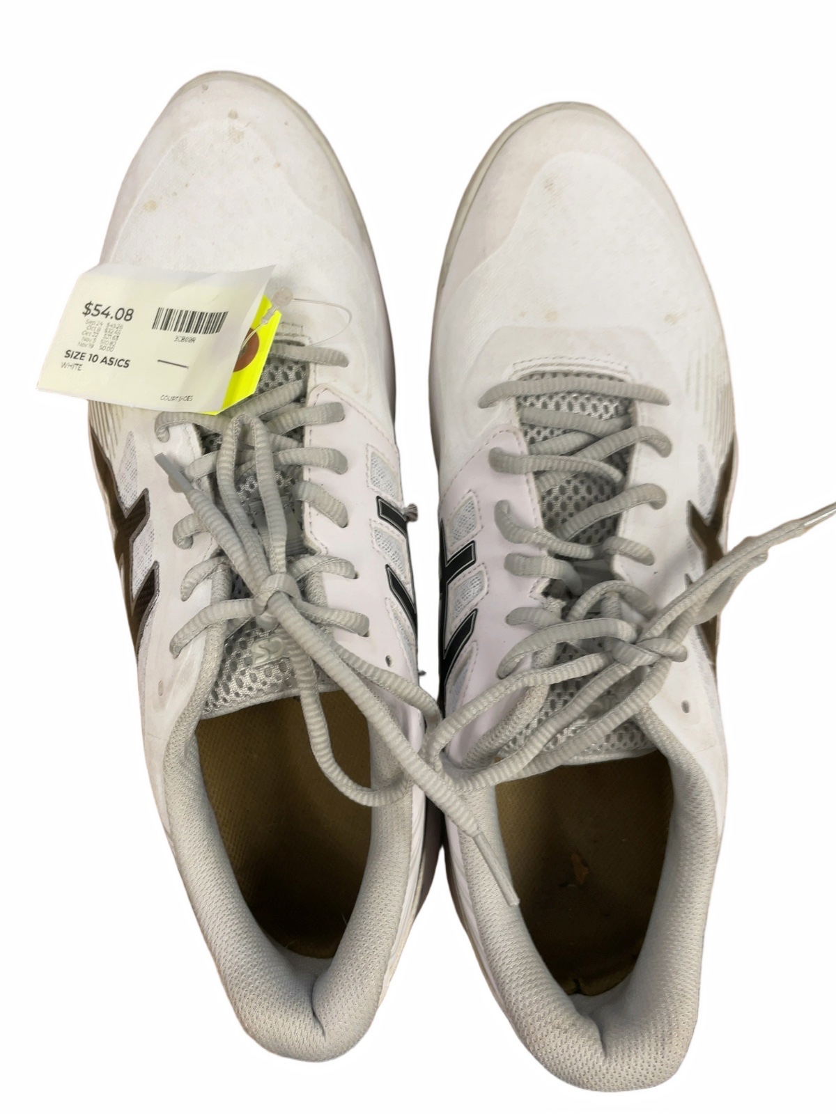 Asics Court Shoes Size 10 White