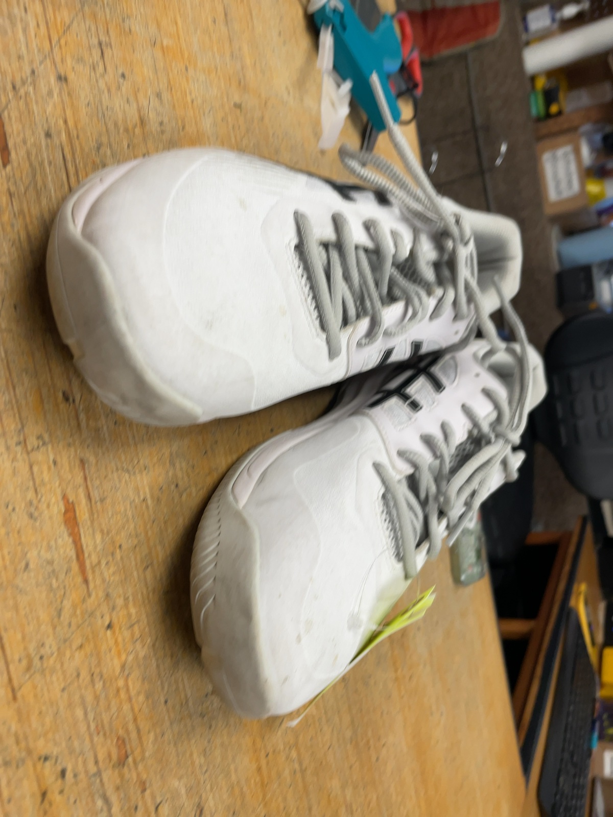 Asics Court Shoes Size 10 White