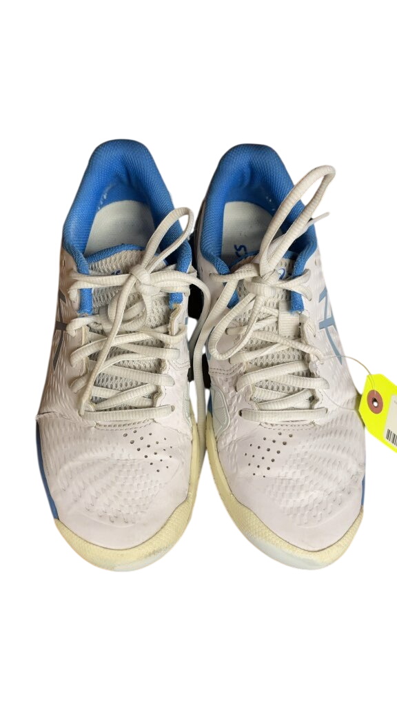 Asics Gel-Challenger Court Shoes White/Blue Size 6.5 - image 1