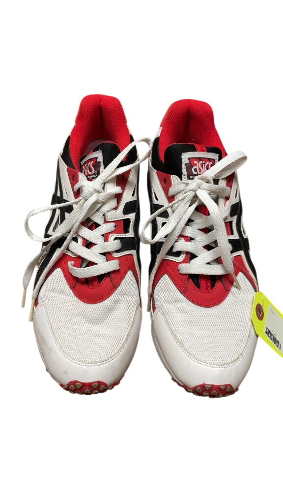 Asics Gel Running Shoes Size 9 White/Red - image 1