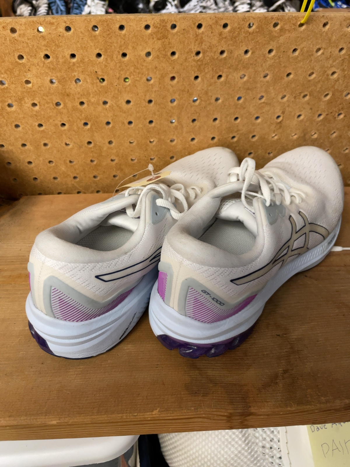 Asics GT-1000 Size Ladies 11 White Running Shoes