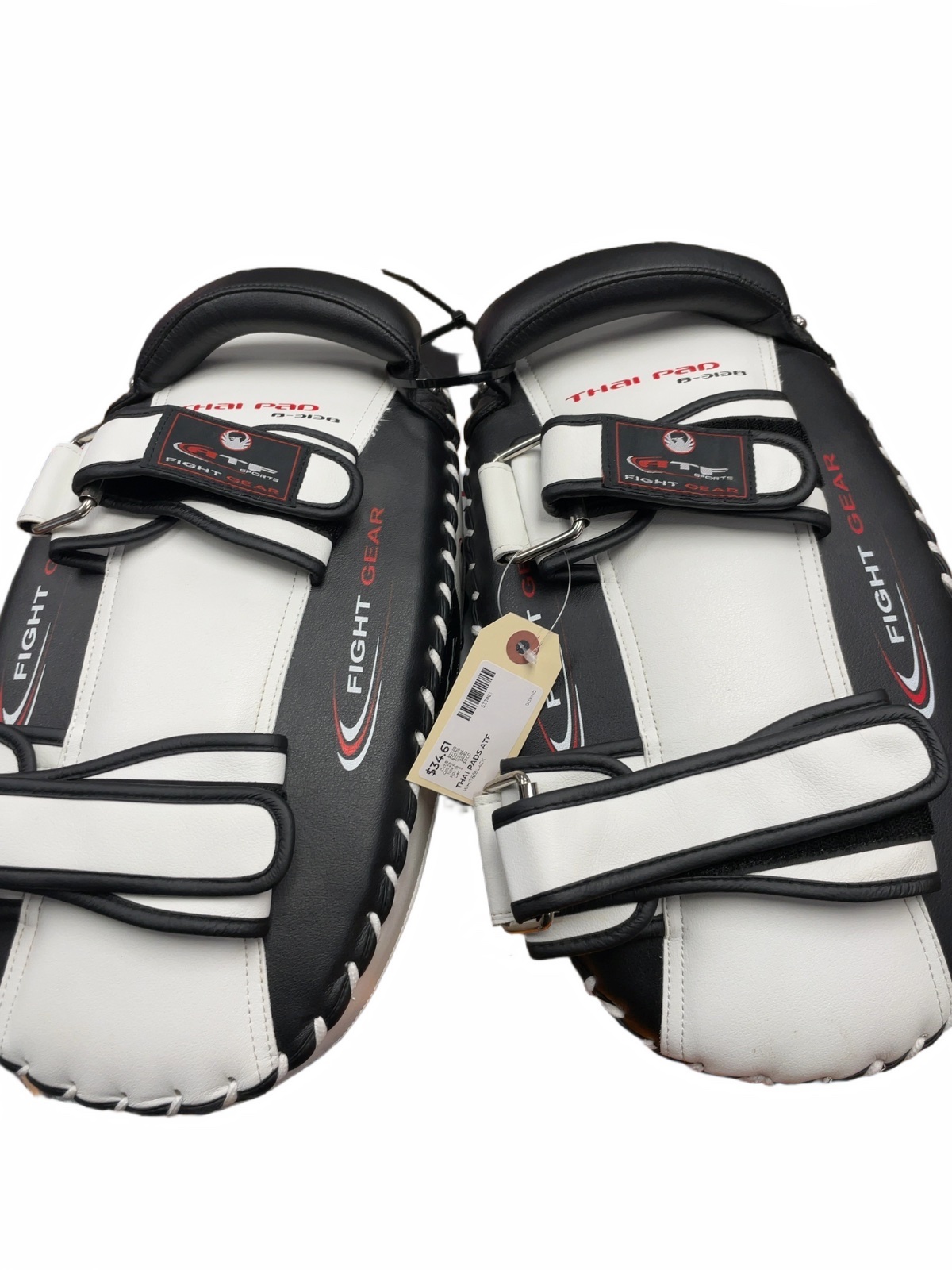 ATF Sports B-3130 Thai Pads White/Black