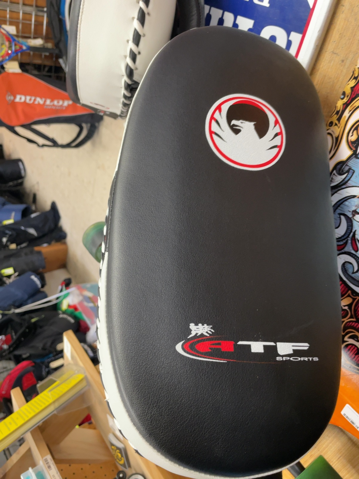 ATF Sports B-3130 Thai Pads White/Black