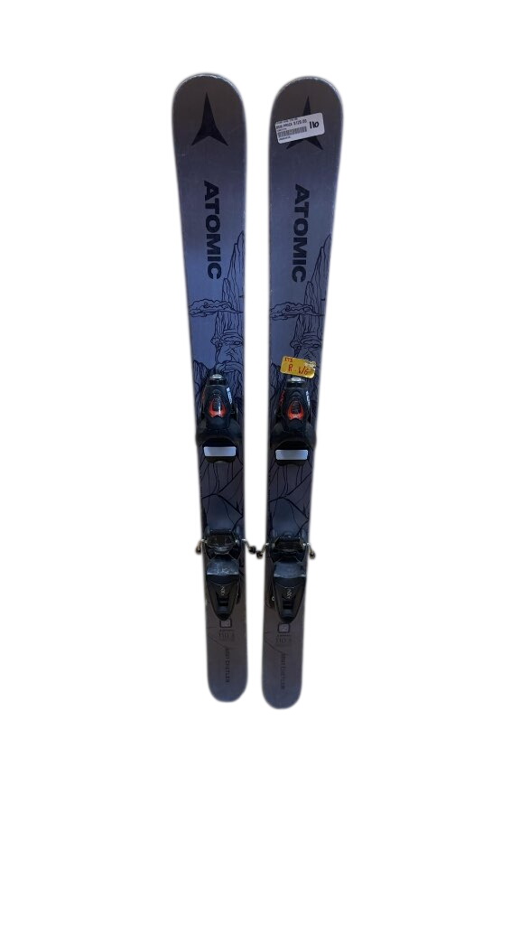 Atomic Bent Chetler Skis with Look NX7 Bindings Used 110 cm - image 1
