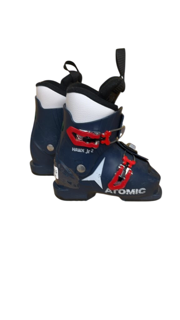 Atomic Kids Ski Boots Hawx Jr 2 Navy Blue Used Size 18.5 - image 1