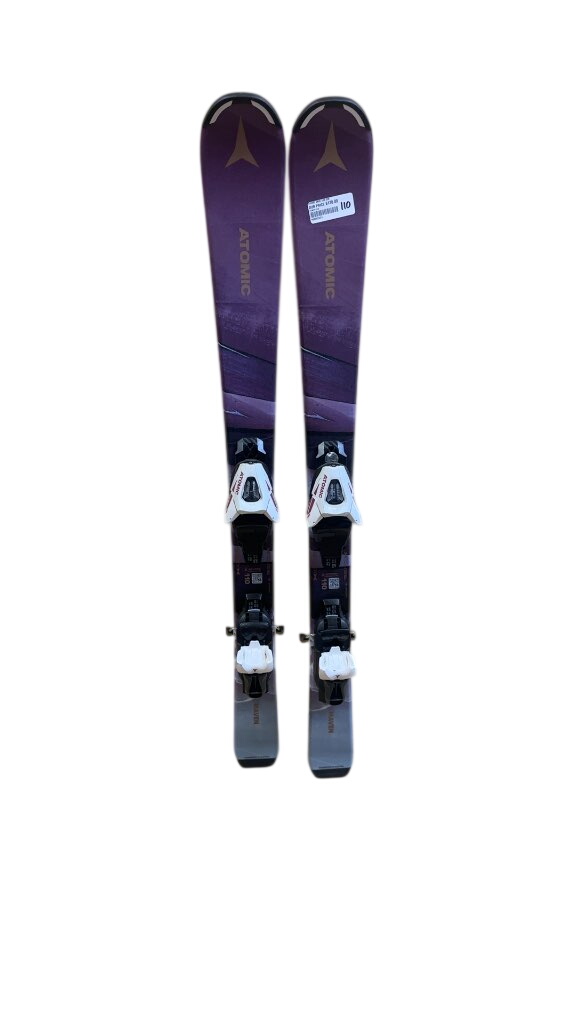 Atomic Maven Junior Skis 110cm Purple Excellent Condition - image 1