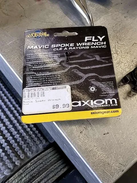 Axiom Spoke Wrench Fly Mavic Interface New Yellow - image 3