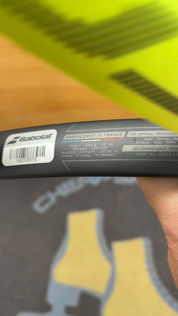Babolat Pure Aero Tennis Racquet - 4 1/4 Grip