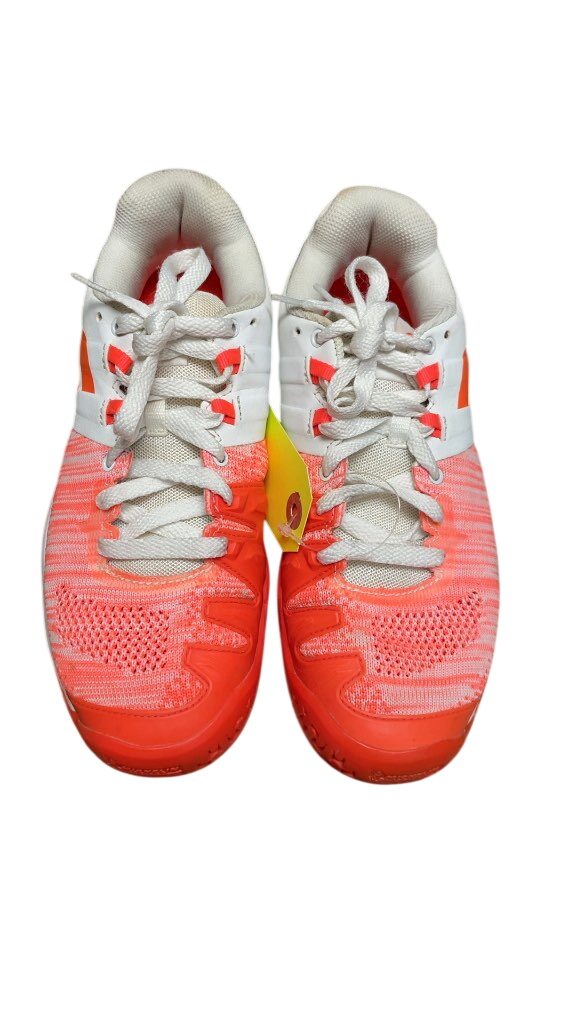 Babolat White/Orange Court Shoes Size 7