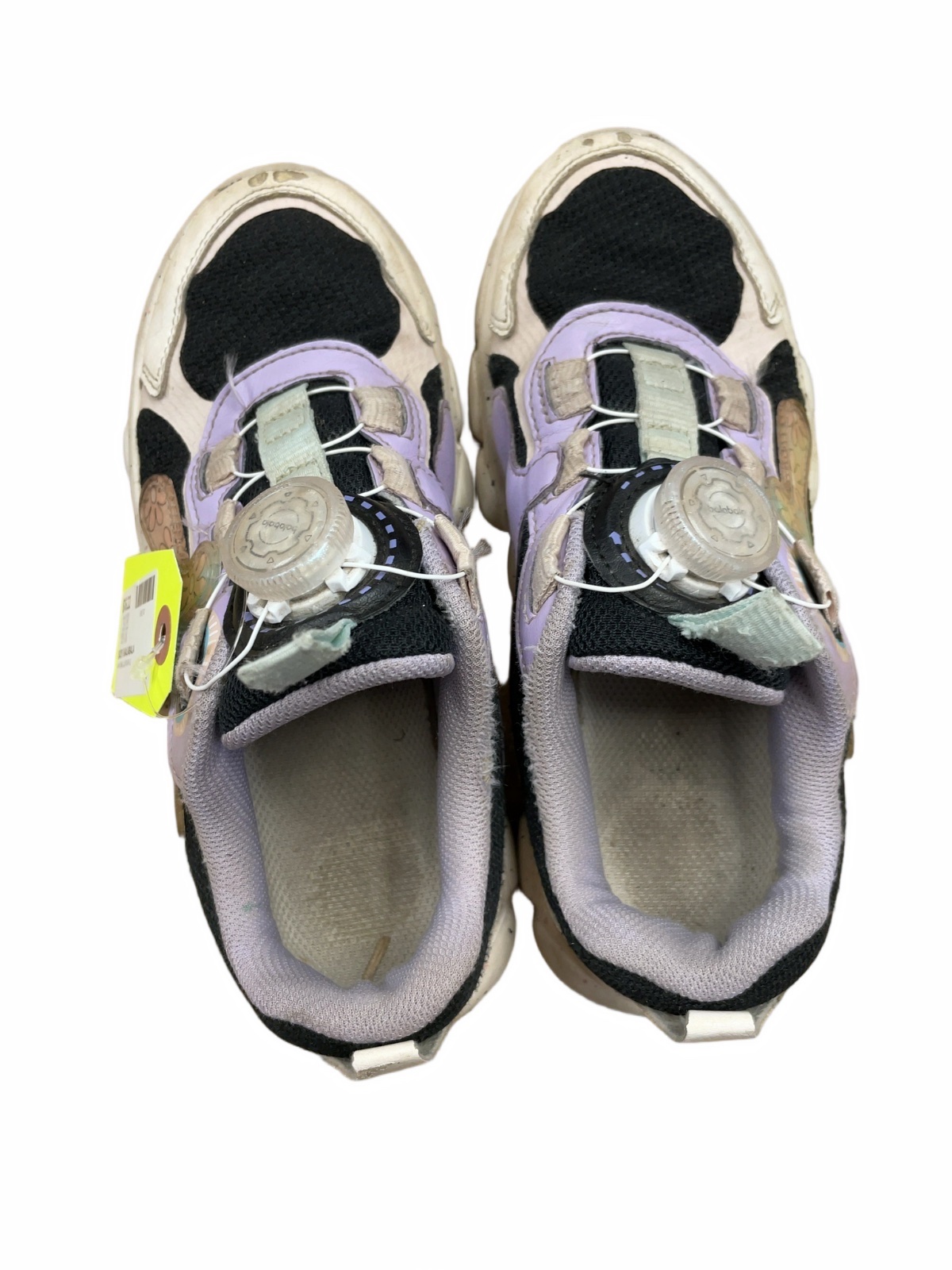 Balabala Sneakers Size 5 Dial-Lace White/Black/Purple - image 1