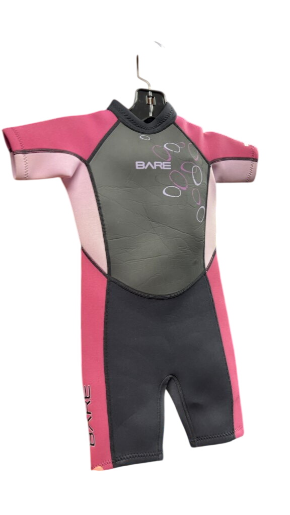 Bare Junior 6 2mm Shorty Wetsuit - Black/Purple - image 1