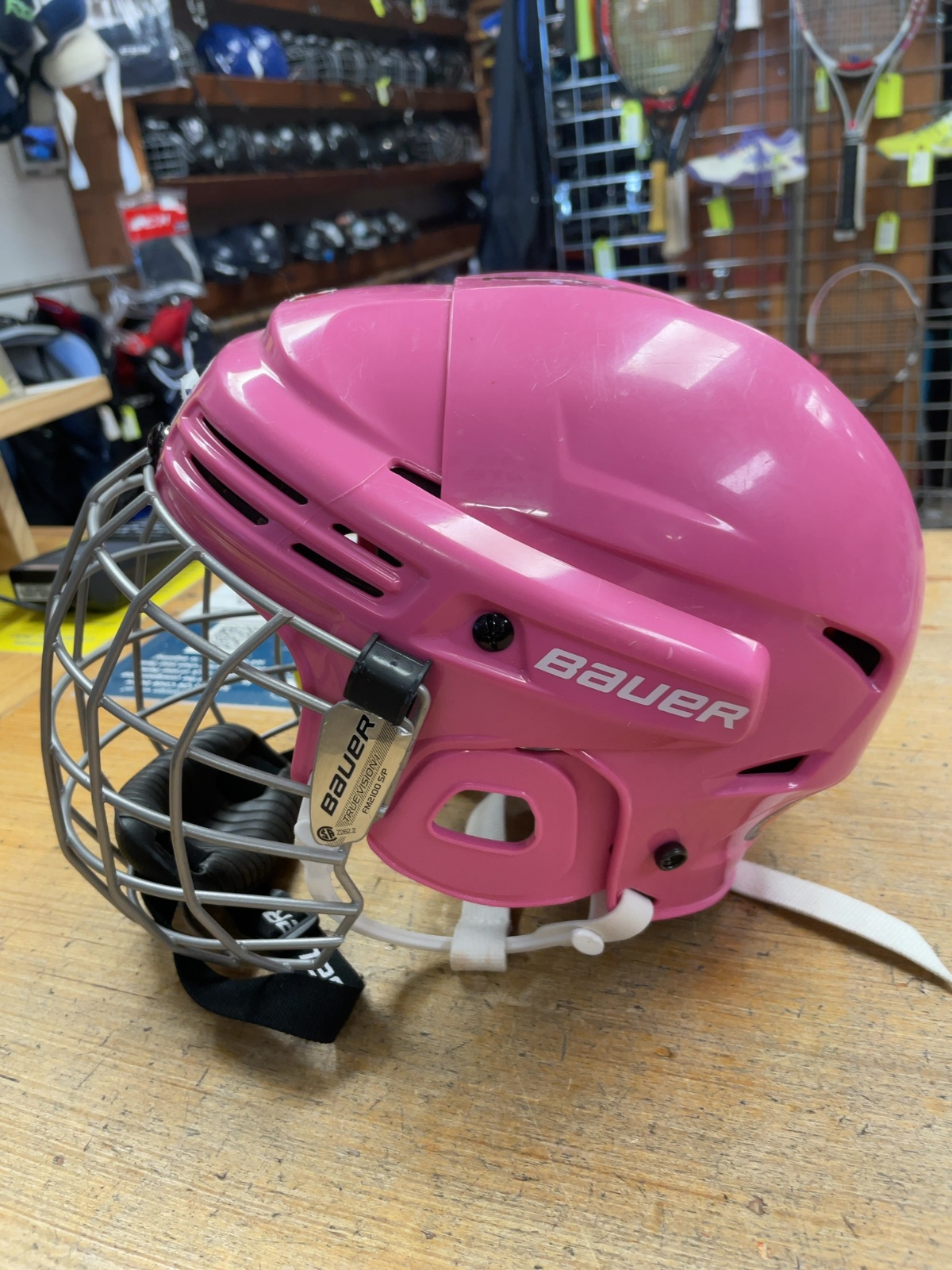 Bauer 2100 52-57 CM Pink Hockey Helmet