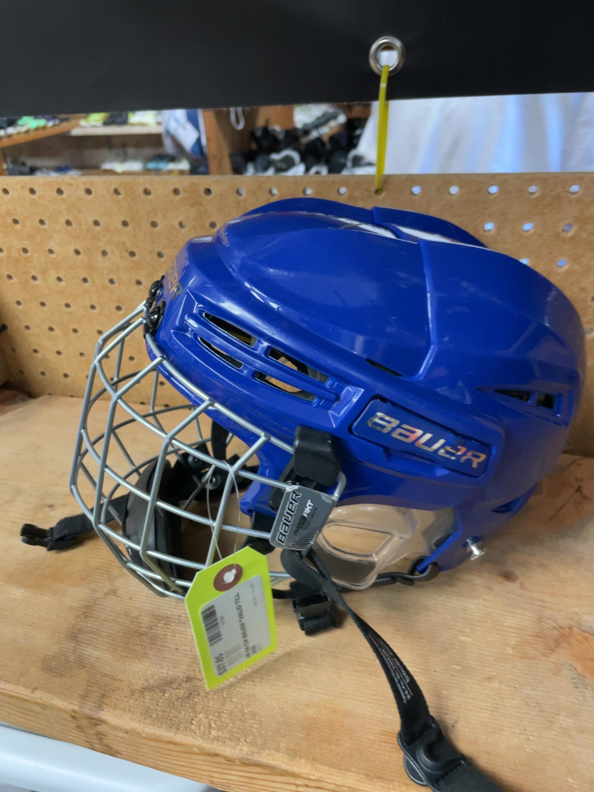 Bauer 49-54cm Blue Hockey Helmet