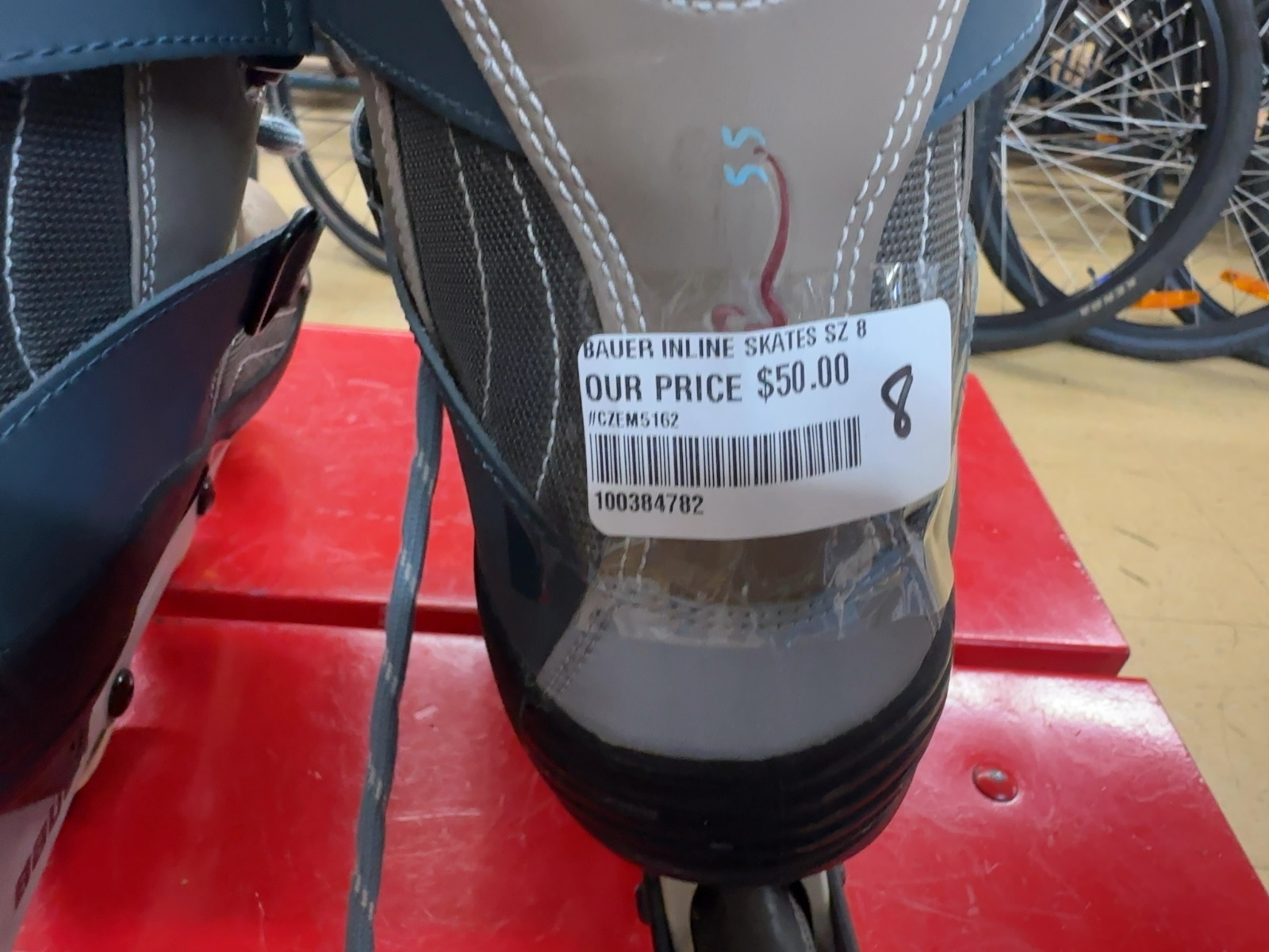 Bauer Aria Inline Skates Size 8