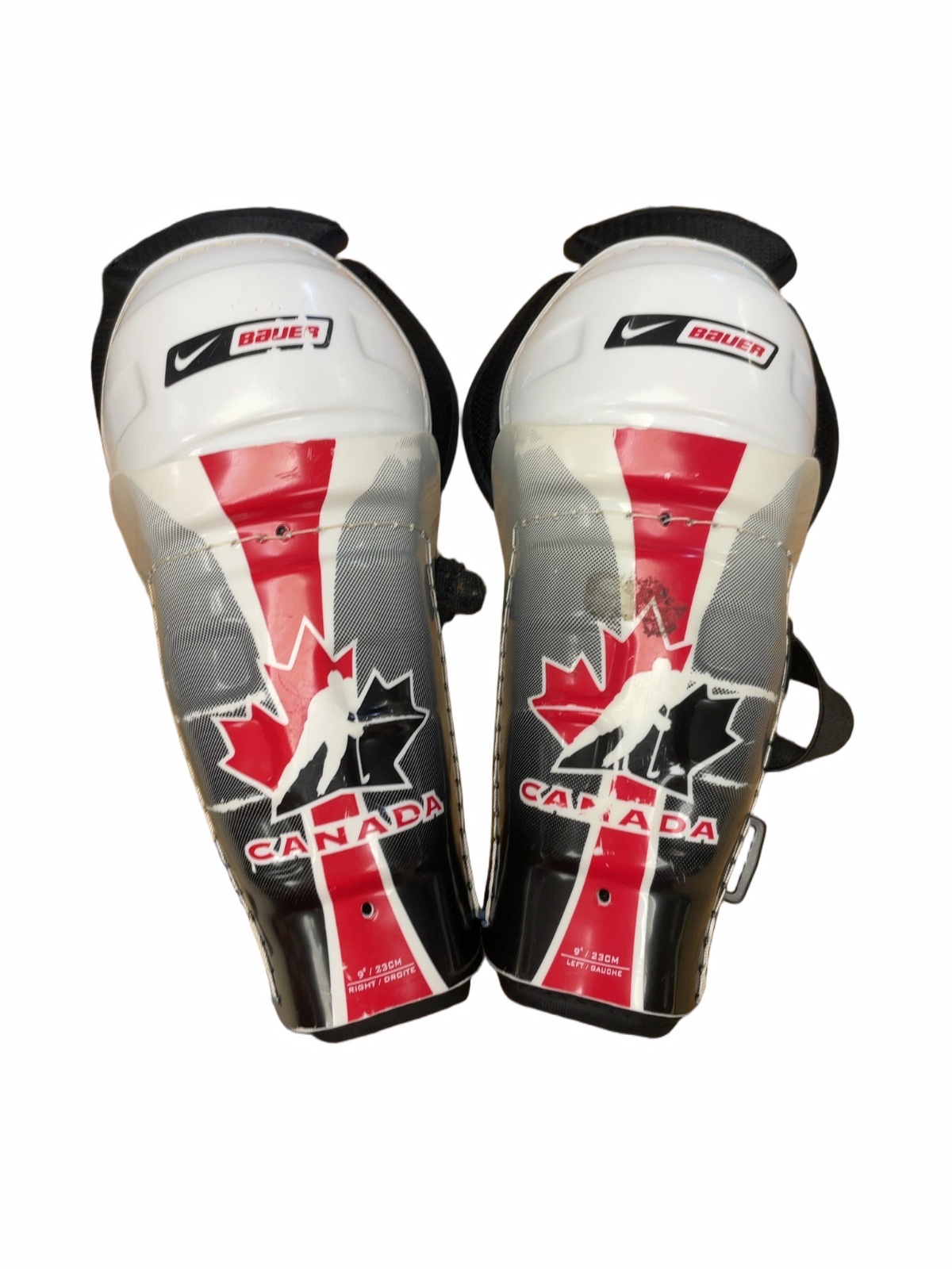 Bauer Canada 9" Hockey Shin Pads - image 1