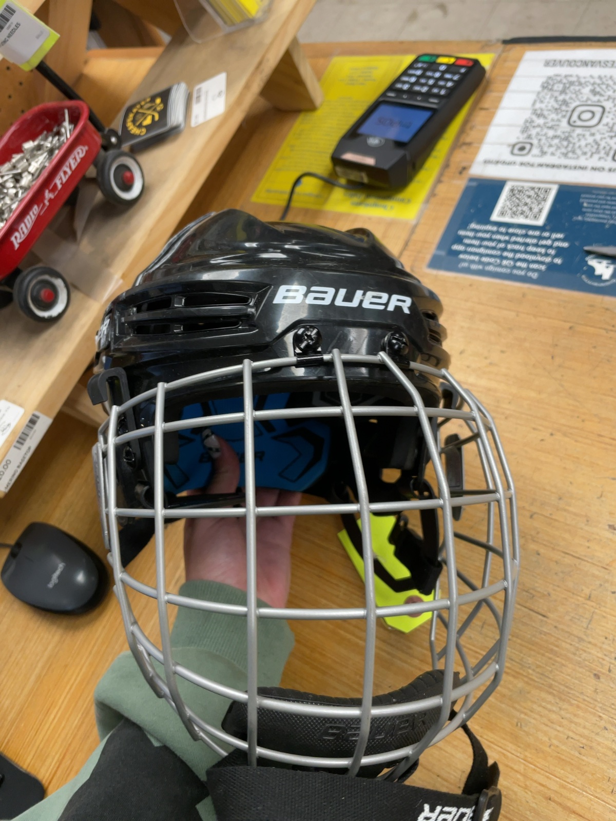 Bauer Hockey Helmet 48-53.5 Black