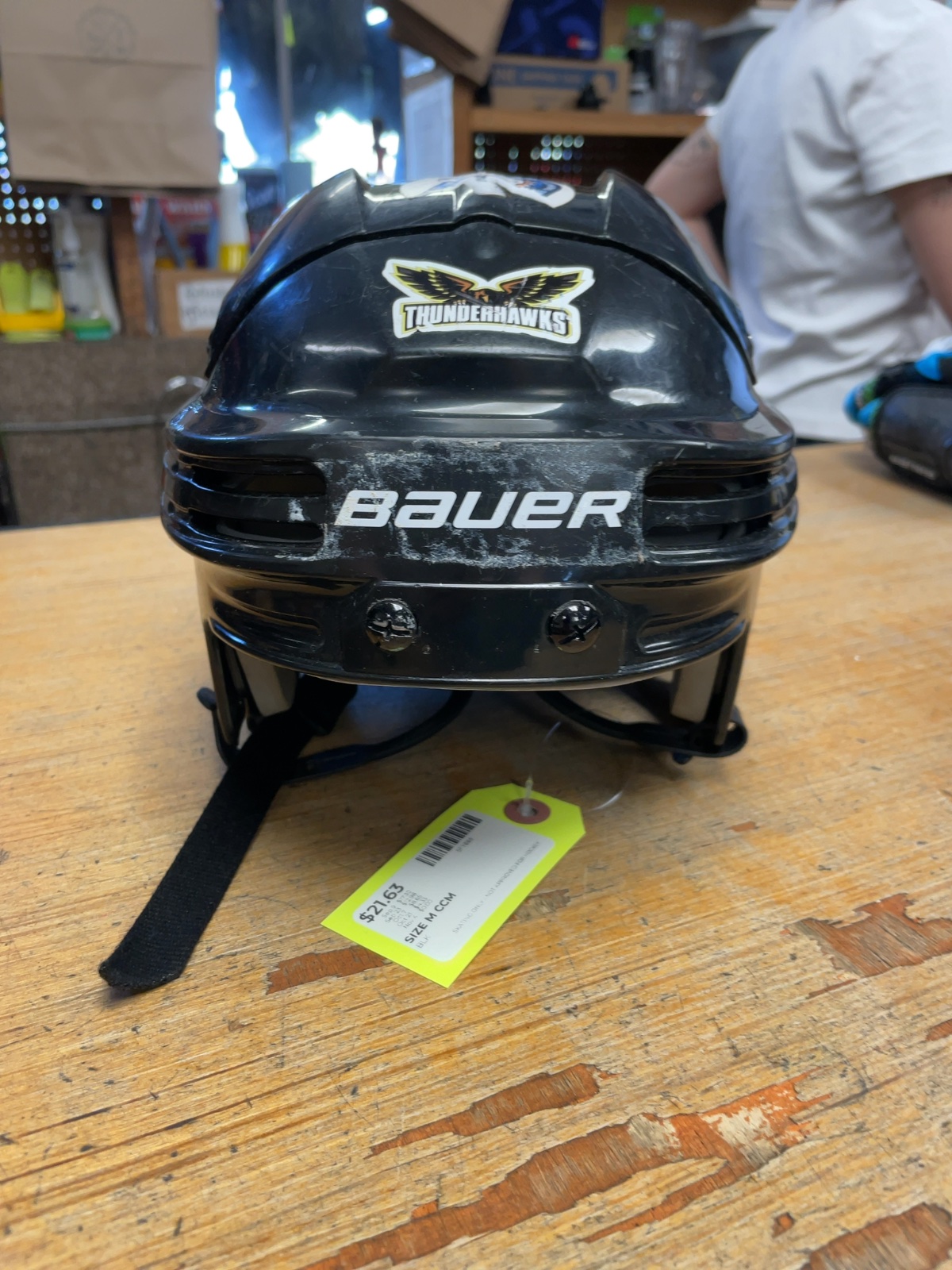 Bauer Hockey Helmet - Black - Size Medium