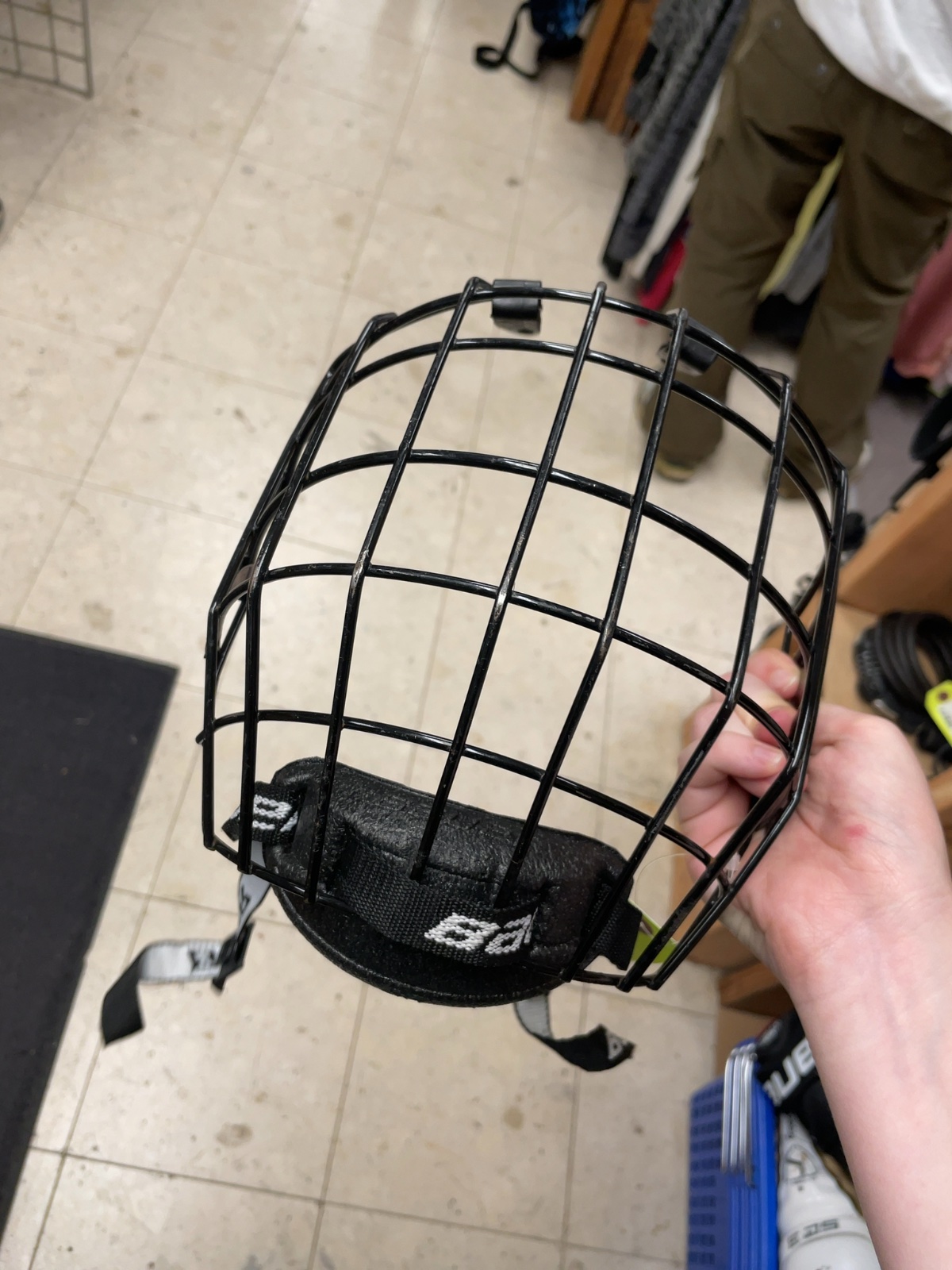 Bauer Hockey Helmet Cage - Black
