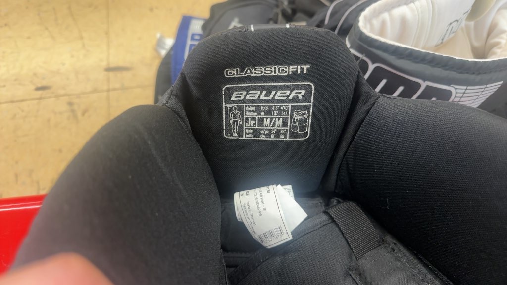 Bauer Hockey Pants Nexus 400 Junior Medium Black Used