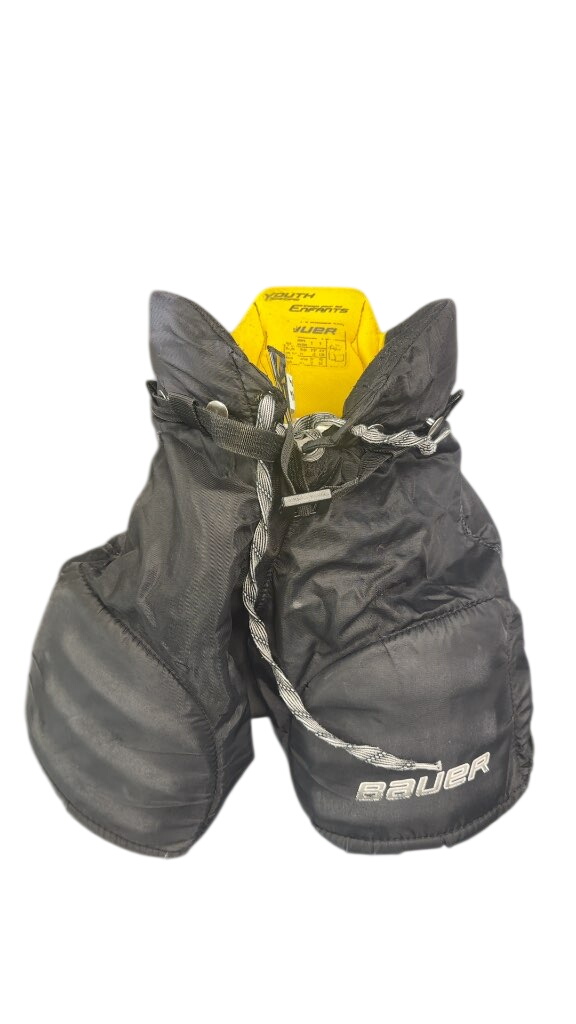 Bauer Hockey Pants Supreme One 40 Black Used Youth Medium - image 1