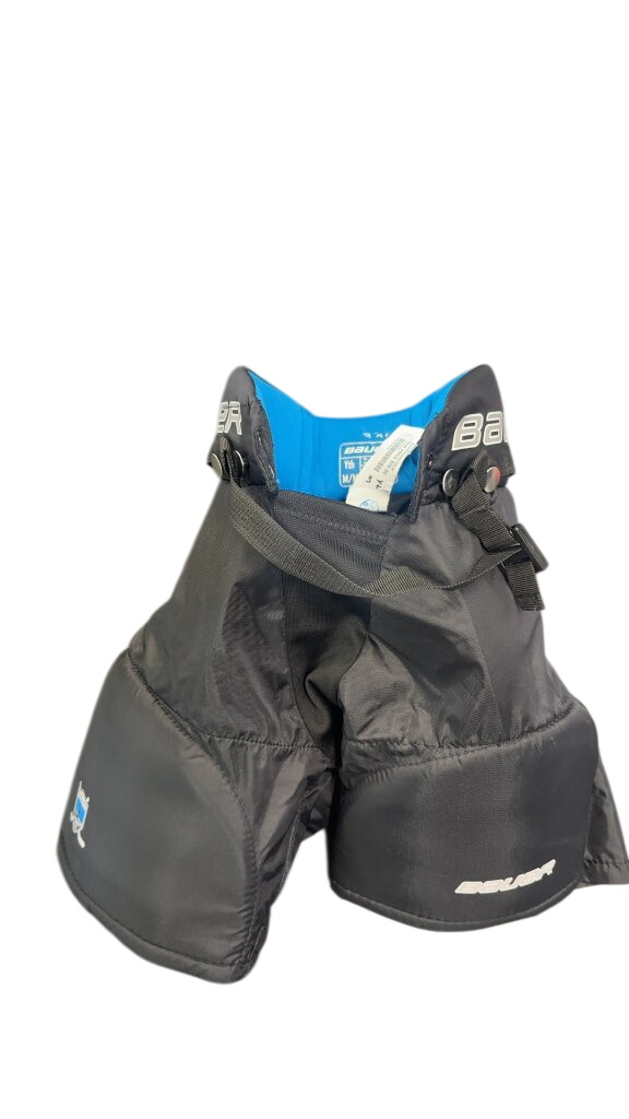 Bauer Hockey Pants Youth Medium Black Good Condition - image 1
