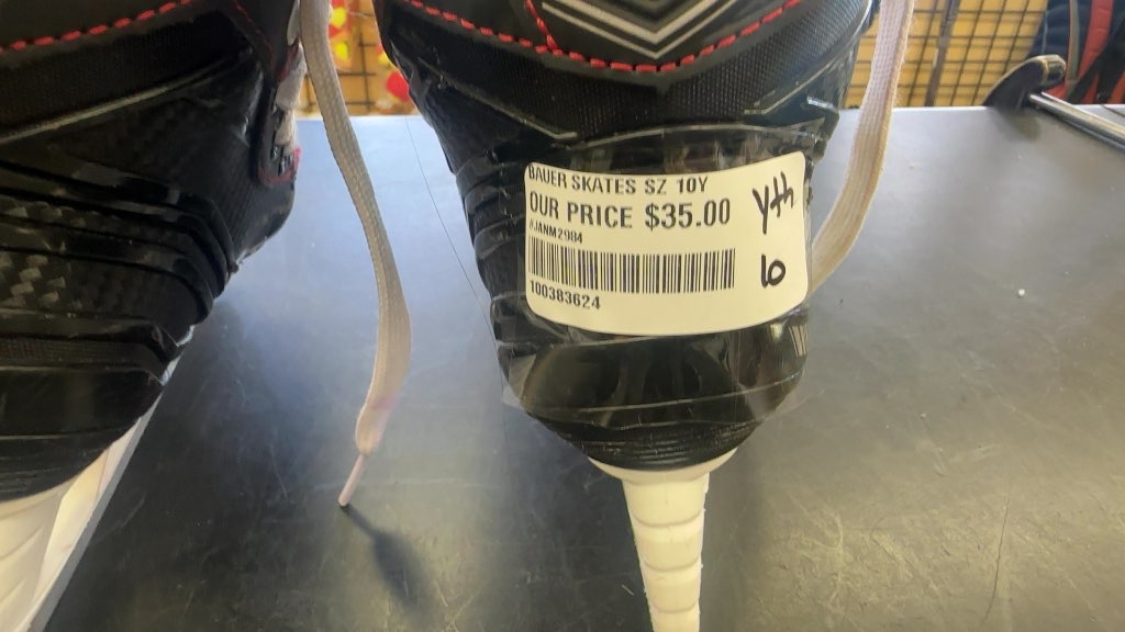 Bauer Hockey Skates NS Youth Used Size 10