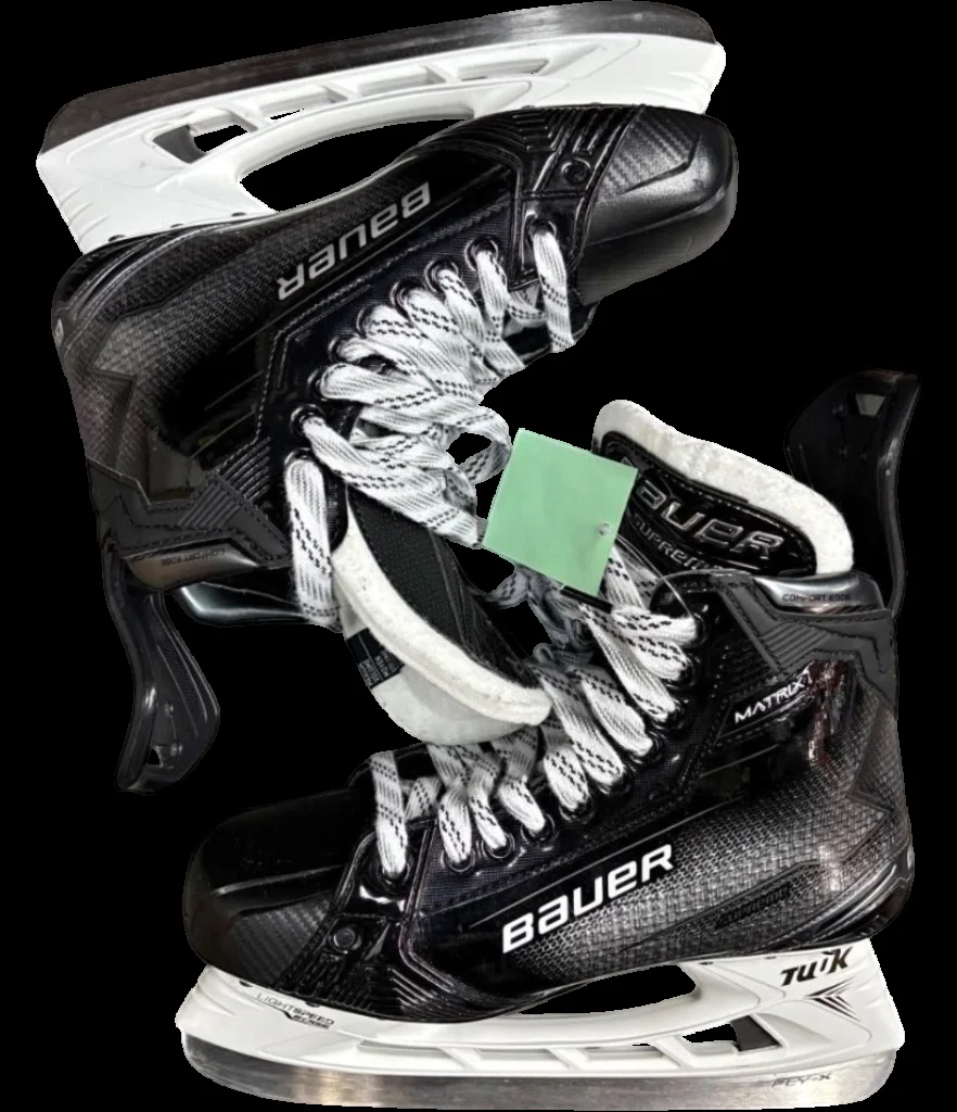 Bauer Hockey Skates Supreme Matrix Fit 2 Used Size 9.5 - image 1
