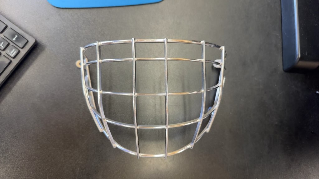 Bauer HockeyGoslie  Helmet Cage CC-10 Silver