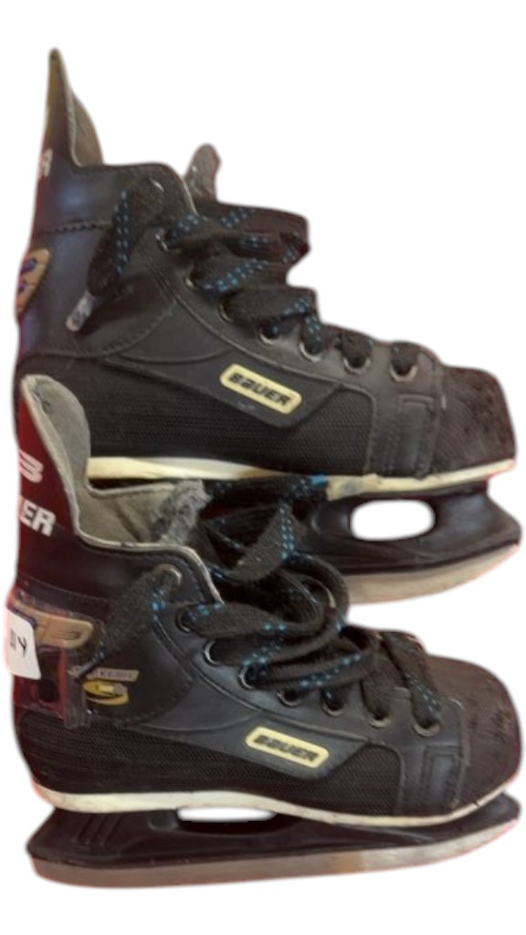 Bauer Ice Hockey Skates Youth Used Size 11 - image 1