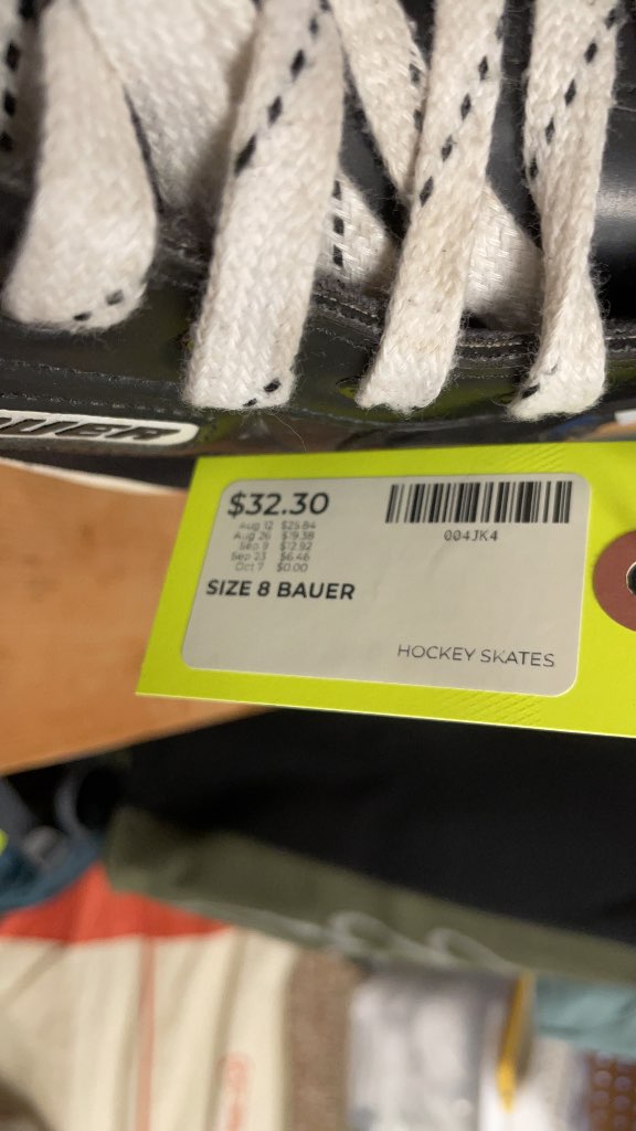 Bauer Impact 700 Hockey Skates Size 8