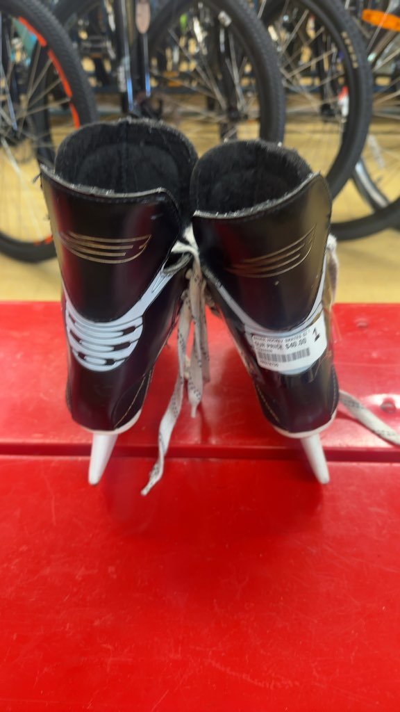 Bauer Impact Hockey Skates Used Size 1