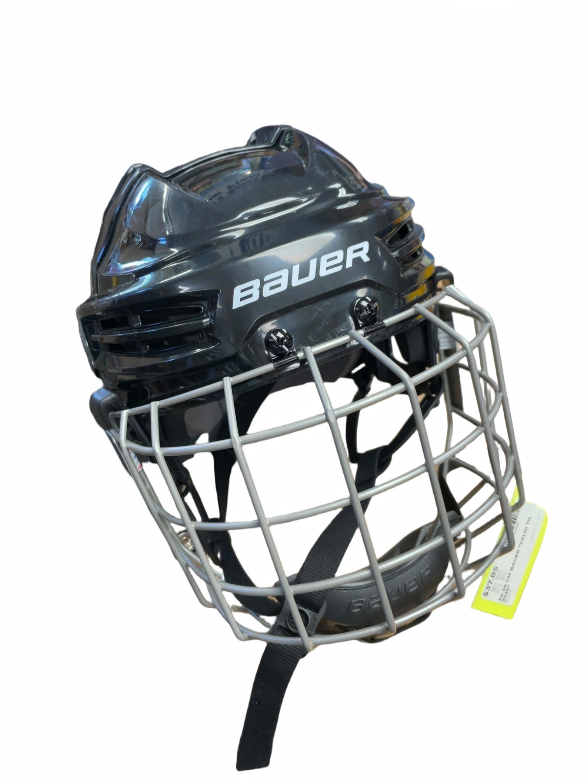 Bauer IMS 5.0 Hockey Helmet with Cage - Black - 54-56cm - image 1