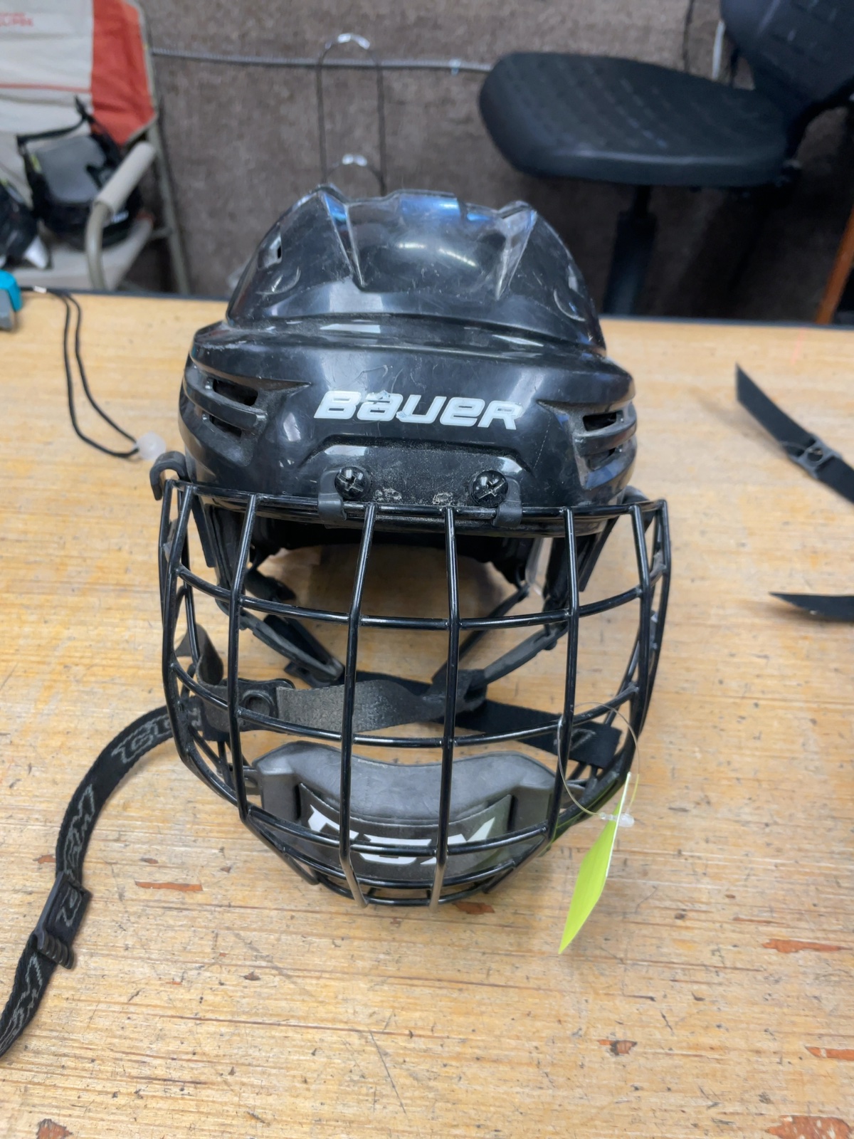 Bauer IMS 9.0 S Hockey Helmet with Cage - Black (52-57 cm)